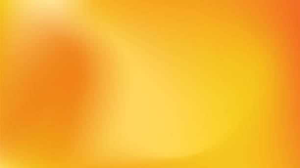 illustrations, cliparts, dessins animés et icônes de fond dégradé de couleur floue, dégradé de grain abstrait jaune orange, texture de dégradé de grain orange doux vectoriel, fond abstrait flou - animal-jaune