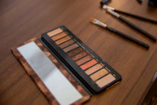 Eyeshadow earthy tones palette for a Natural Look