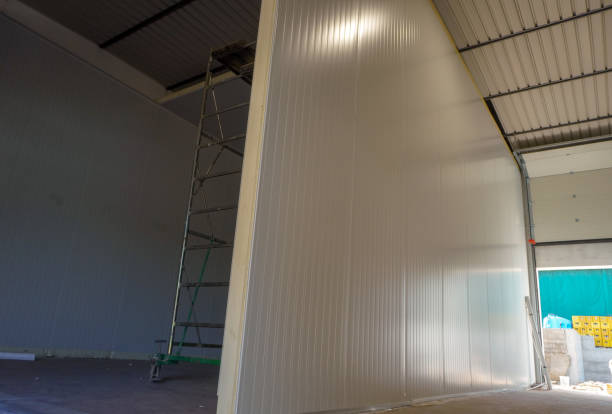 istock House made of panels with foam plastic insulation. Modern construction technologies. High energy efficiency 2185764864