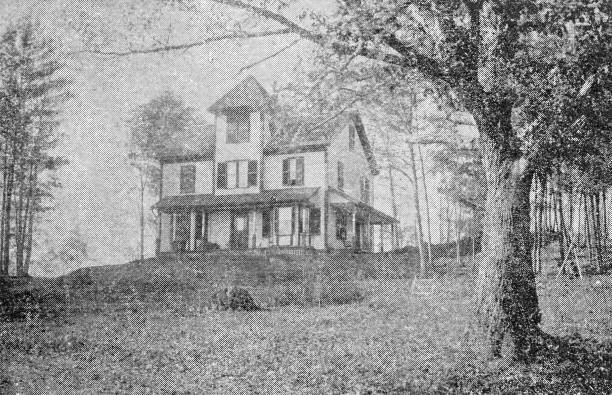 istock Antique image of Worcester and surroundings, Massachusetts: Barre 2185767752