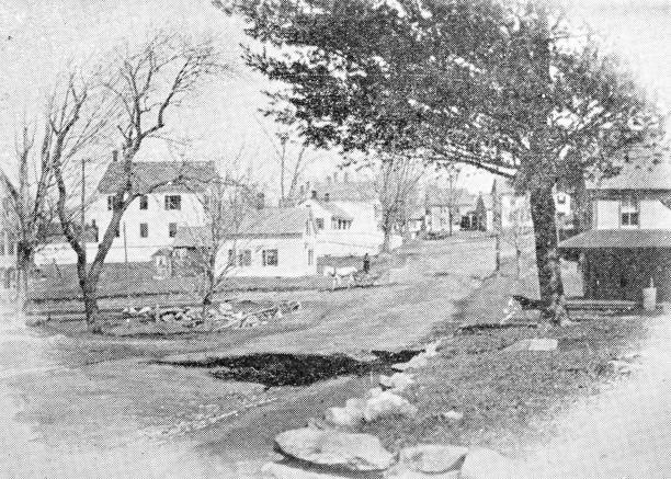 istock Antique image of Worcester and surroundings, Massachusetts: North Dana 2185768586