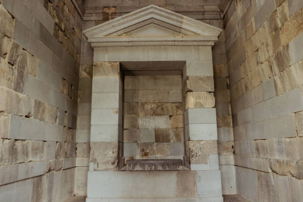 istock Interior view of Garni Temple showcasing ancient stone architecture and historical significance 2185770561