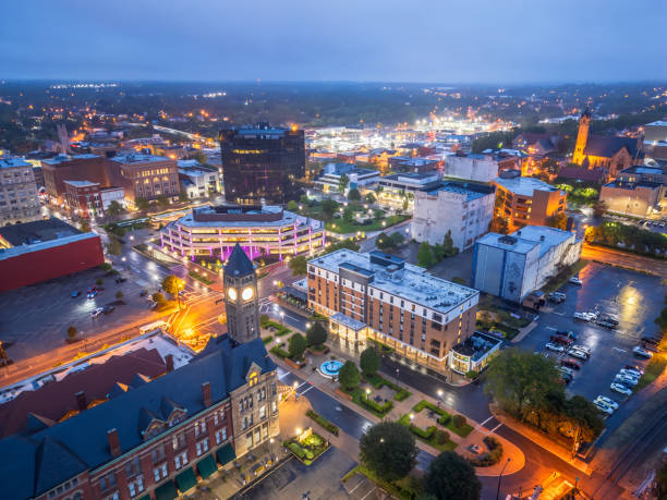 istock Springfield, Ohio, USA at Blue Hour 2185773058