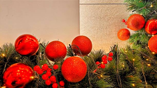 istock christmas theme background, room decoration for christmas celebration 2185773104