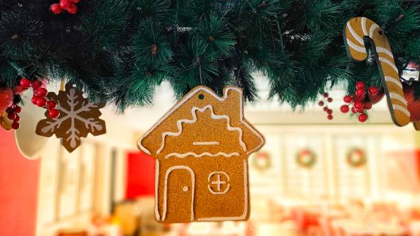 istock christmas theme background, room decoration for christmas celebration 2185773114