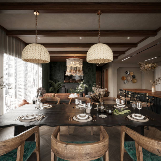 istock 3d render of apartment interior  living and dining room 2185775959