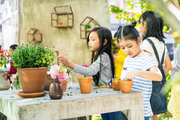 istock student and friends learning in the school, Primary Education 2185776081