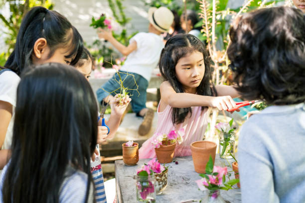 istock student and friends learning in the school, Primary Education 2185776116