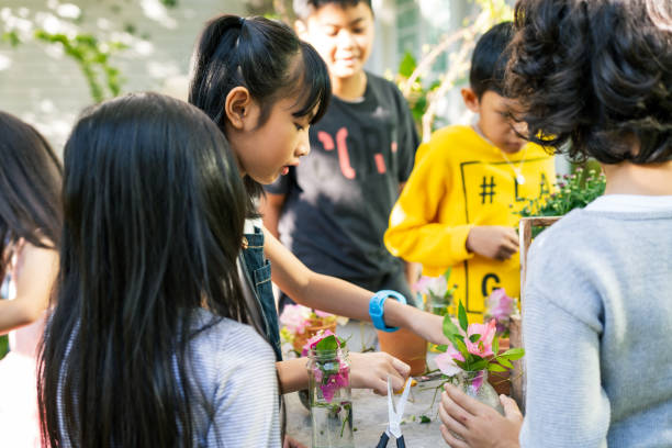 istock student and friends learning in the school, Primary Education 2185776123