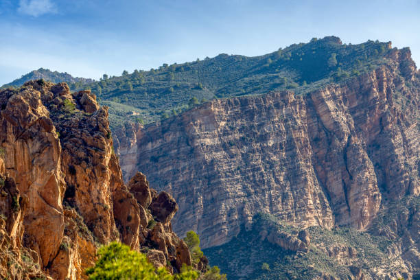 istock Typical arid geological landscape of the Ricote Valley 2185778189