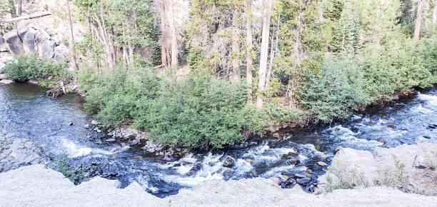 istock Rainbow Falls via devils postpile trail in mammoth lakes California 2185778603