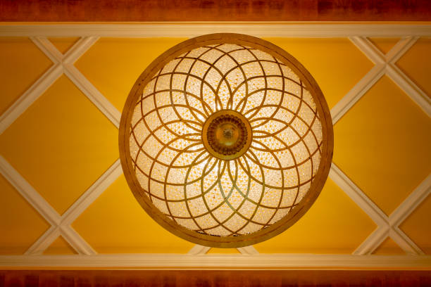 istock Decorative chandeliers in hotels 2185782150
