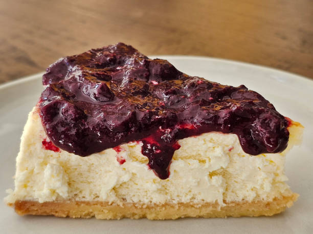 istock Cheesecake with red fruits 2185783315