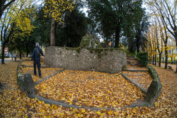 Parco la Passeggiata di Terni in autunno