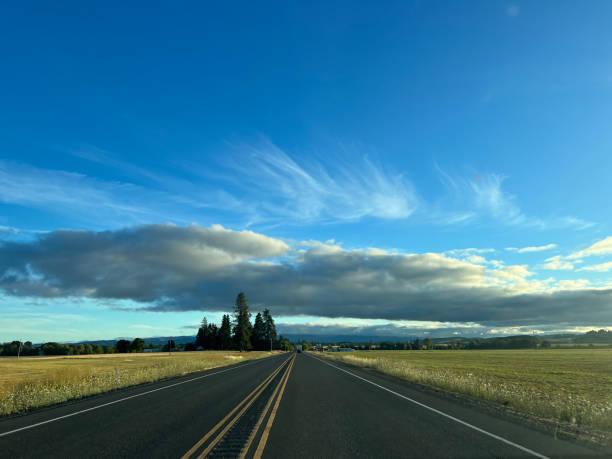 istock Roadway in McMinnville Oregon 2185821502