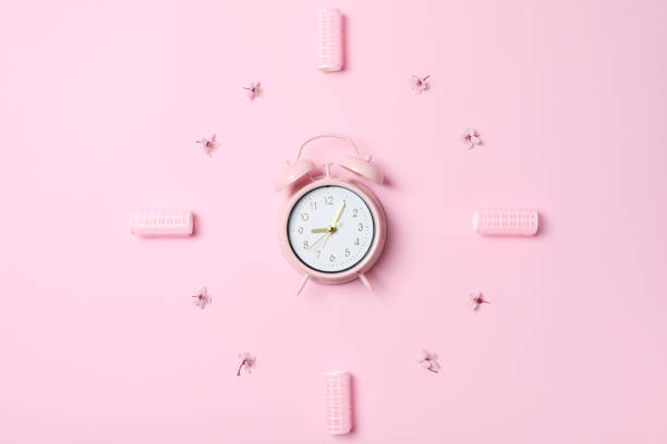 istock Concept of sleep and wake up with alarm clock 2185835120