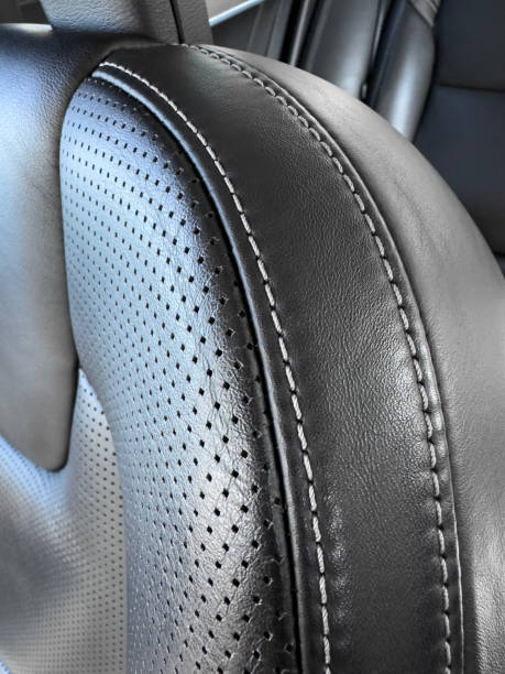 istock Seat of a luxury car 2185838756