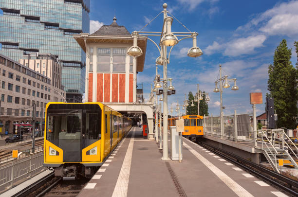 istock Berlin U-Bahn Overground Station, Berlin, Germany 2185839702