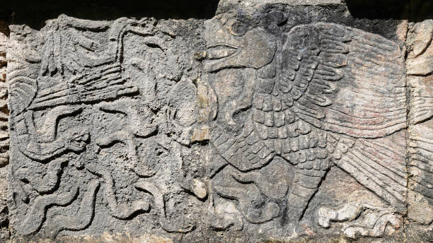 istock Platform of Eagles and Jaguars,Chichen Itza,Yucatan,Mexico 2185840062