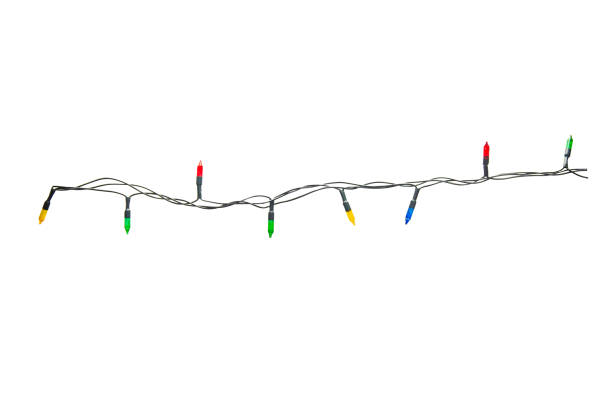 istock String of christmas lights isolated on white background with clipping path 2185846174