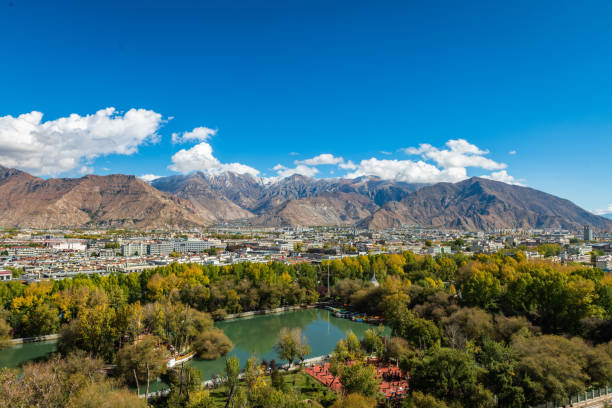 beautiful the yarlung zangbo river landscape in tibet , China