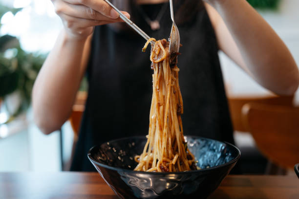 istock Korean tradition noodle with Black Bean Sauce, Jajangmyeon 2185853077