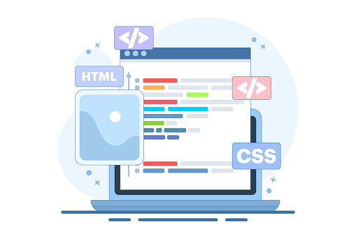 Web Development Concept Programming Languages Css Html It Ui Programmer ...