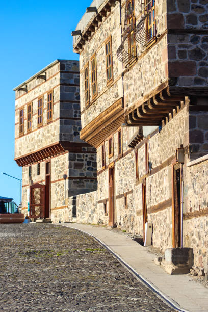 istock Old houses at Erzurum 2185855404
