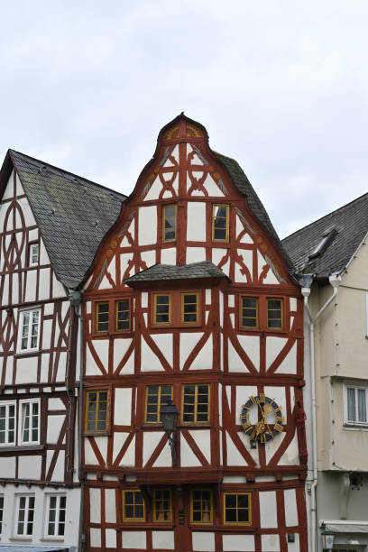 istock Half-timbered house in Darmstadt, Germany 2185856142