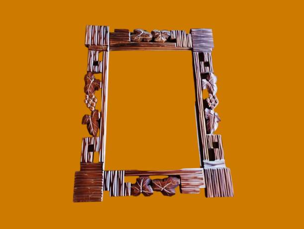 istock Wooden frame of mirror 2185859405