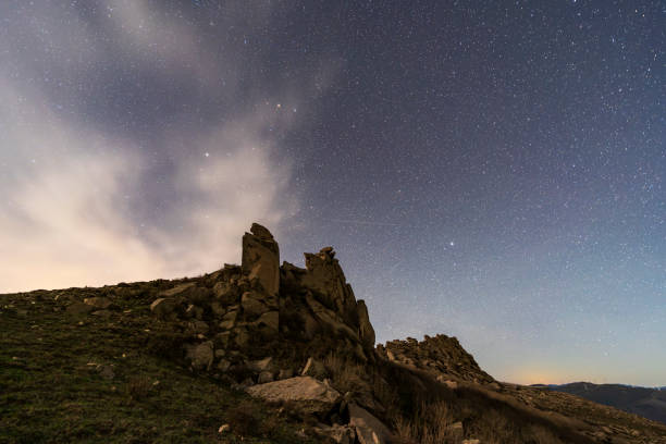 istock The mountain is under the Milky Way 2185859837