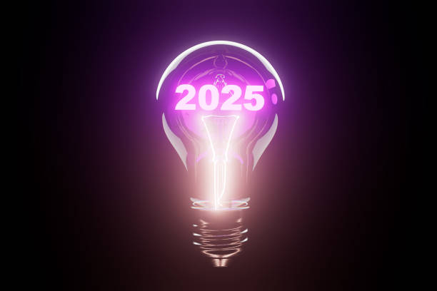istock A glowing light bulb with the number 2025 on it 2185861033