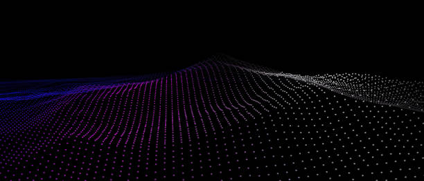istock A black and purple background with a white and blue line 2185861724