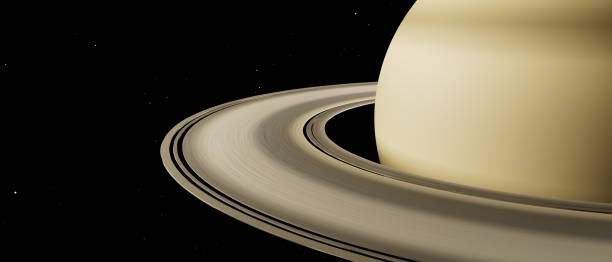 istock A close up of a planet saturn with a ring around it 2185861777