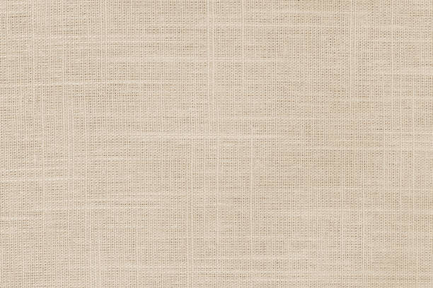 istock Brown linen fabric cloth texture for background, natural textile pattern. 2185869543
