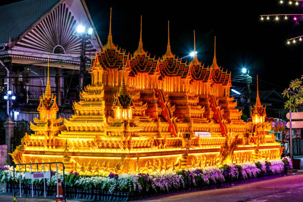 istock The traditional Prasat Phueng The Bee Castle Procession 2185870220