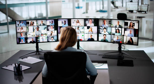istock Video Conference Call. Remote Virtual Meeting 2185872858