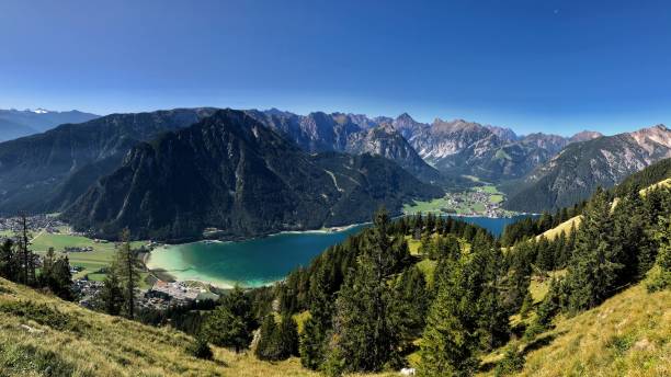 Mountain lake in tyrol
