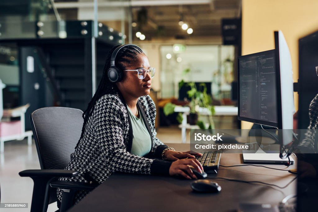 Programmer Computer Peripheral Computer Programmer Coding Artificial Intelligence In Modern Office ...