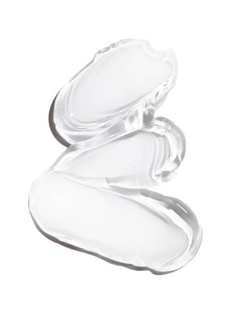 istock cosmetic smears cream gel texture on a white background 2185886296