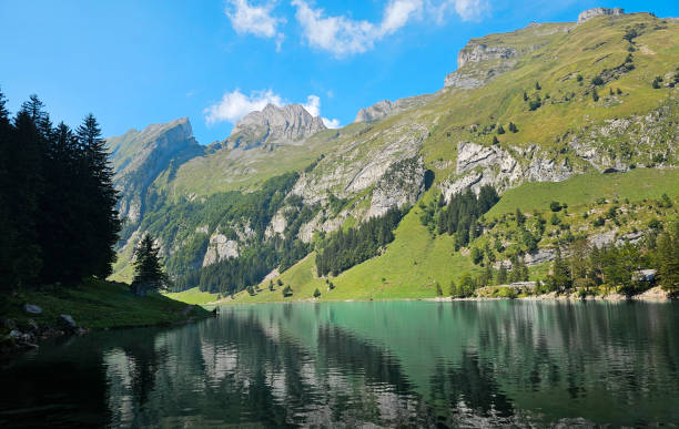 istock Seealpsee in Swiss Alps 2185889520