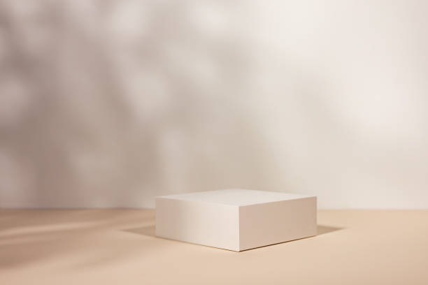 istock Premium Podium Product Presentation Mockup Design Natural Background Cosmetic 2185891077