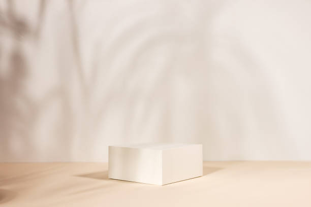 istock Empty mockup product display podium background for beauty or cosmetic products 2185891085