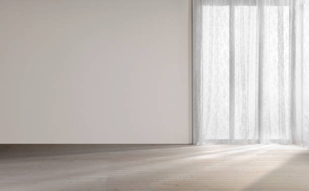 istock Single shot photo of an empty room with a large window 2185892044