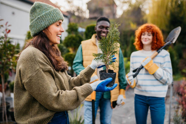 istock Taking care of our plants 2185894940