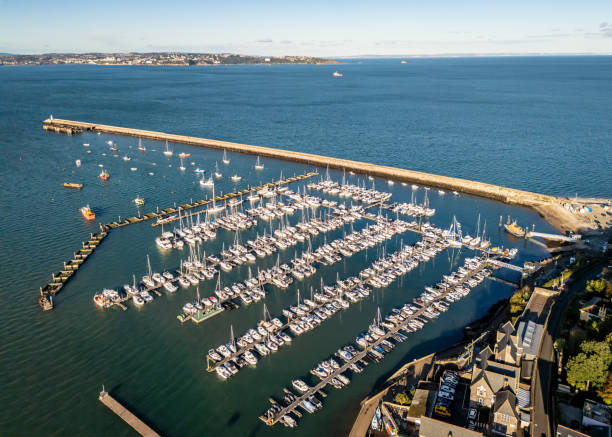 istock Boats in Brixham outer harbour 2185897038