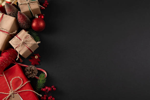 istock Christmas and New Year Holiday Frame 2185903530