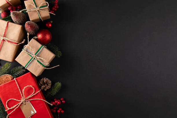 istock Christmas and New Year Holiday Frame 2185904511