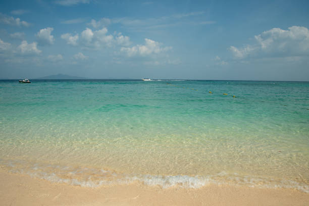 A very beautiful beach on Bamboo Island in the Phi Phi Islands