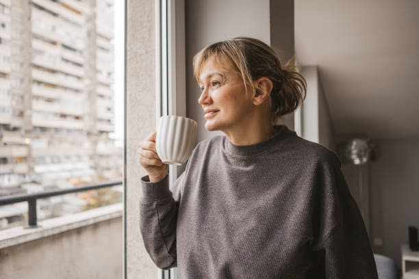 istock Contemplative mature woman 2185911449